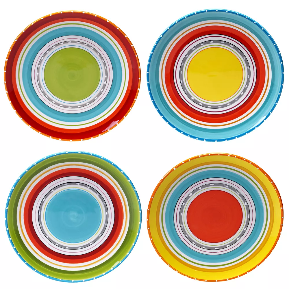 Certified International Mariachi 4-pc. Dinner Plate Set 1 Certified International Mariachi 4-pc. Dinner Plate Set