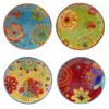 Certified International Tunisian Sunset 4-pc. Salad Plate Set