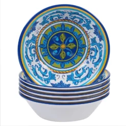 Certified International Lucca 6-piece Melamine All-Purpose Bowl Set