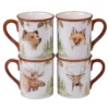 Certified International Mountain Retreat 4-pc. Mug Set