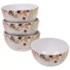 Certified International Harvest Splash 4-pc. Ice Cream Bowl Set