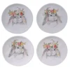 Certified International Sweet Bunny 4-pc. Dessert Plate Set