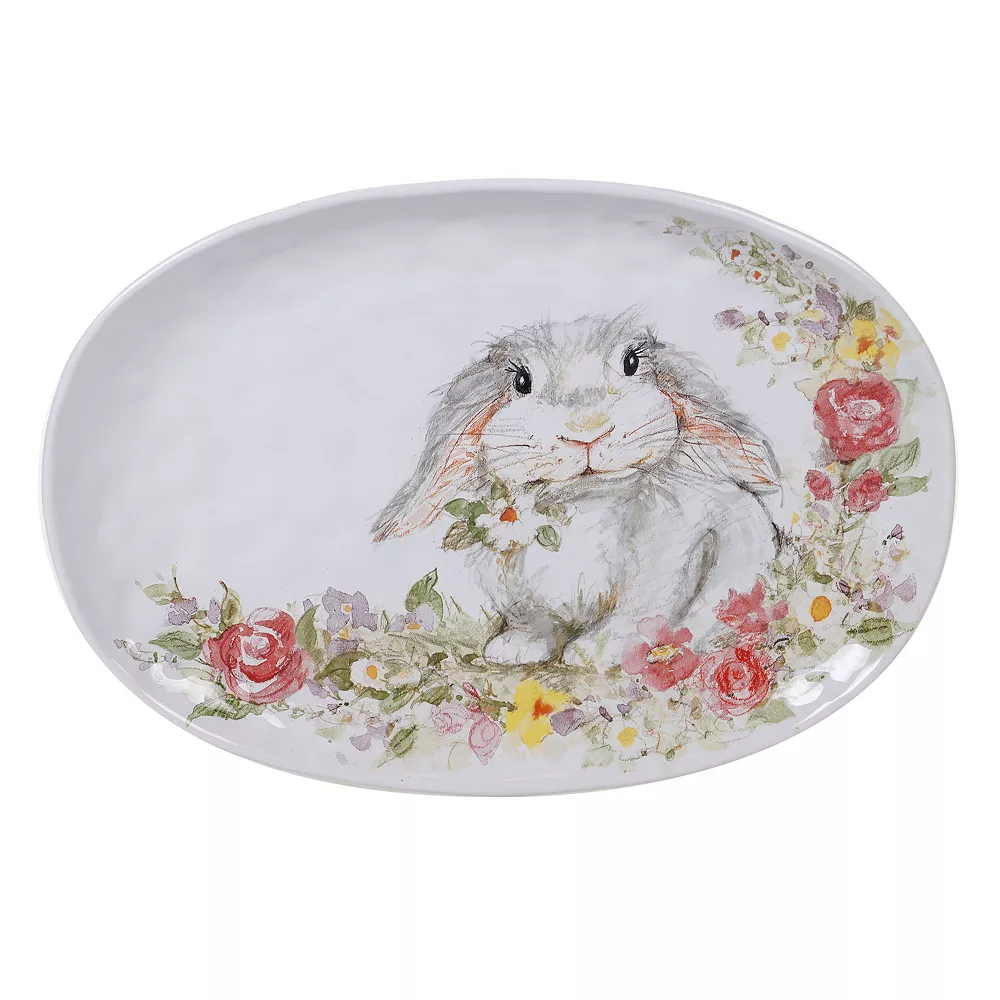 Certified International Sweet Bunny Oval Platter 1 Certified International Sweet Bunny Oval Platter
