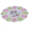 Certified International Sweet Bunny Egg Plate