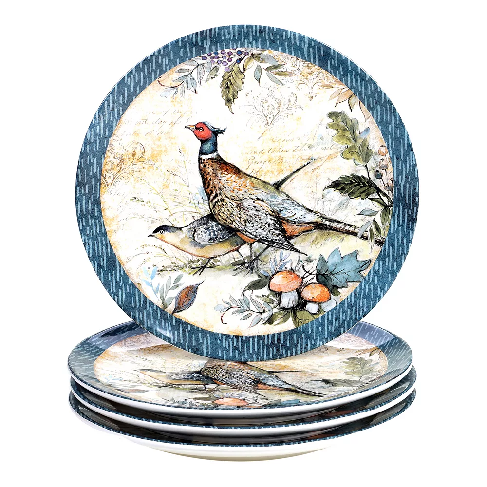 Certified International Harvest Gathering 4-pc. Dinner Plate Set 1 Certified International Harvest Gathering 4-pc. Dinner Plate Set