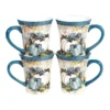 Certified International Harvest Gathering 4-pc. Mug Set