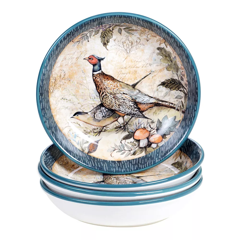 Certified International Harvest Gathering 4-pc. Soup Bowl Set 1 Certified International Harvest Gathering 4-pc. Soup Bowl Set