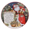 Certified International Magic Of Christmas Santa Sharing Plate