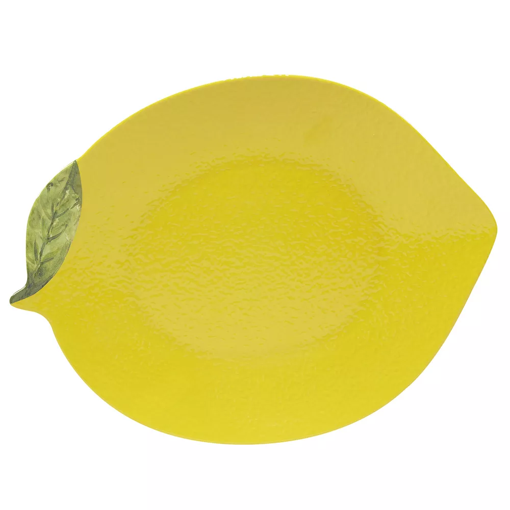 Certified International Lemon Zest 3D Melamine Serving Set 2 Certified International Lemon Zest 3D Melamine Serving Set - Image 2