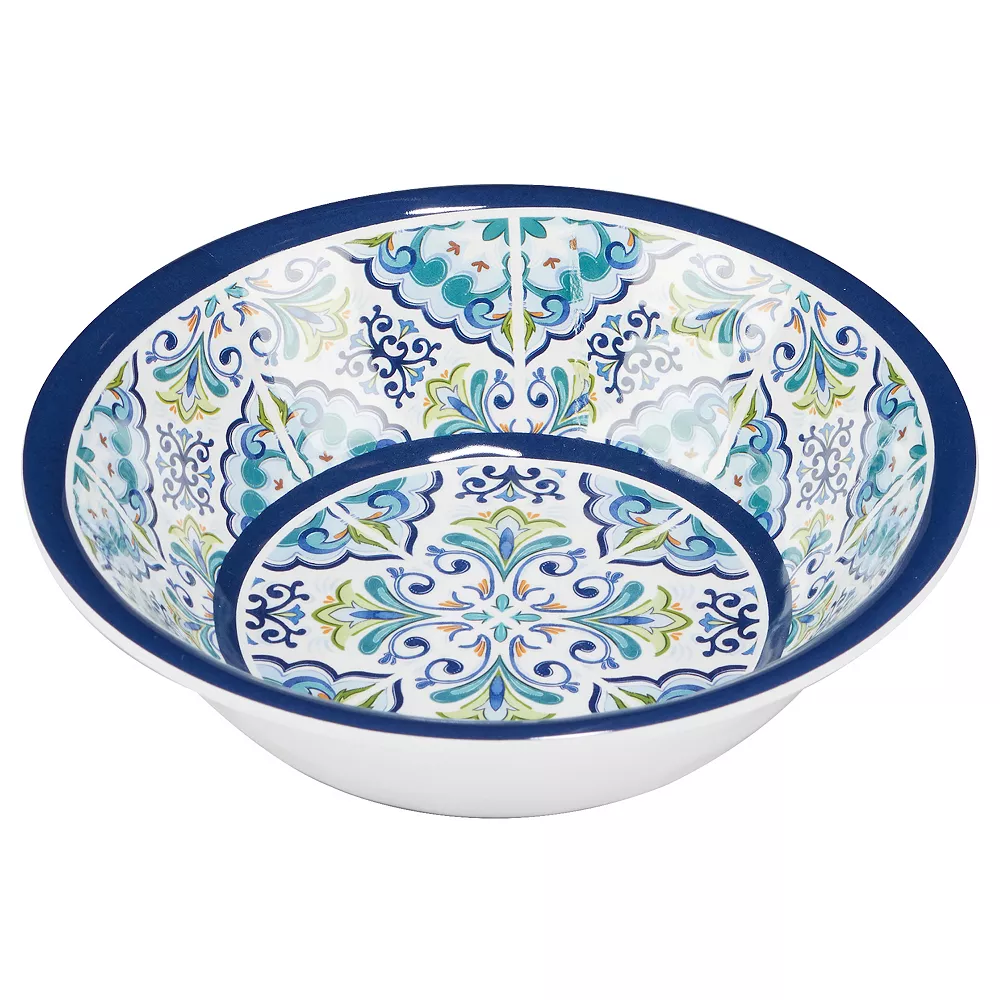 Certified International Mosaic 6-pc. Melamine All-Purpose Bowl Set 2 Certified International Mosaic 6-pc. Melamine All-Purpose Bowl Set - Image 2
