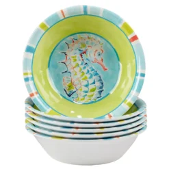 Certified International Deep Sea 6-pc. Melamine All-Purpose Bowl Set
