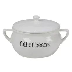 Certified International Just Words Bean Pot