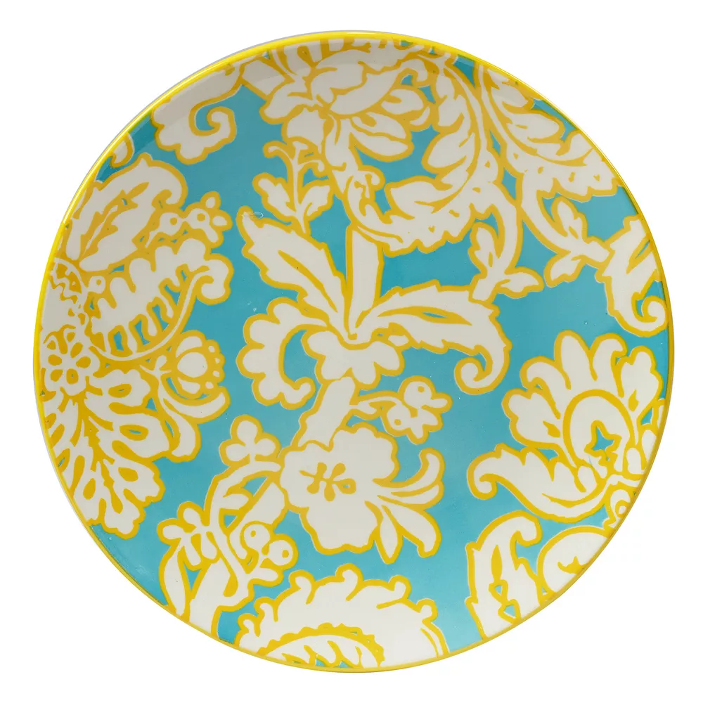 Certified International Damask Floral 6-pc. Salad Plate Set 6 Certified International Damask Floral 6-pc. Salad Plate Set - Image 6