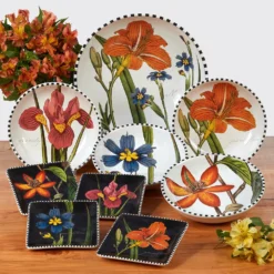 Certified International Botanical Floral 16-pc. Dinnerware Set 9 Certified International Botanical Floral 16-pc. Dinnerware Set -tableware 4987873 ALT3