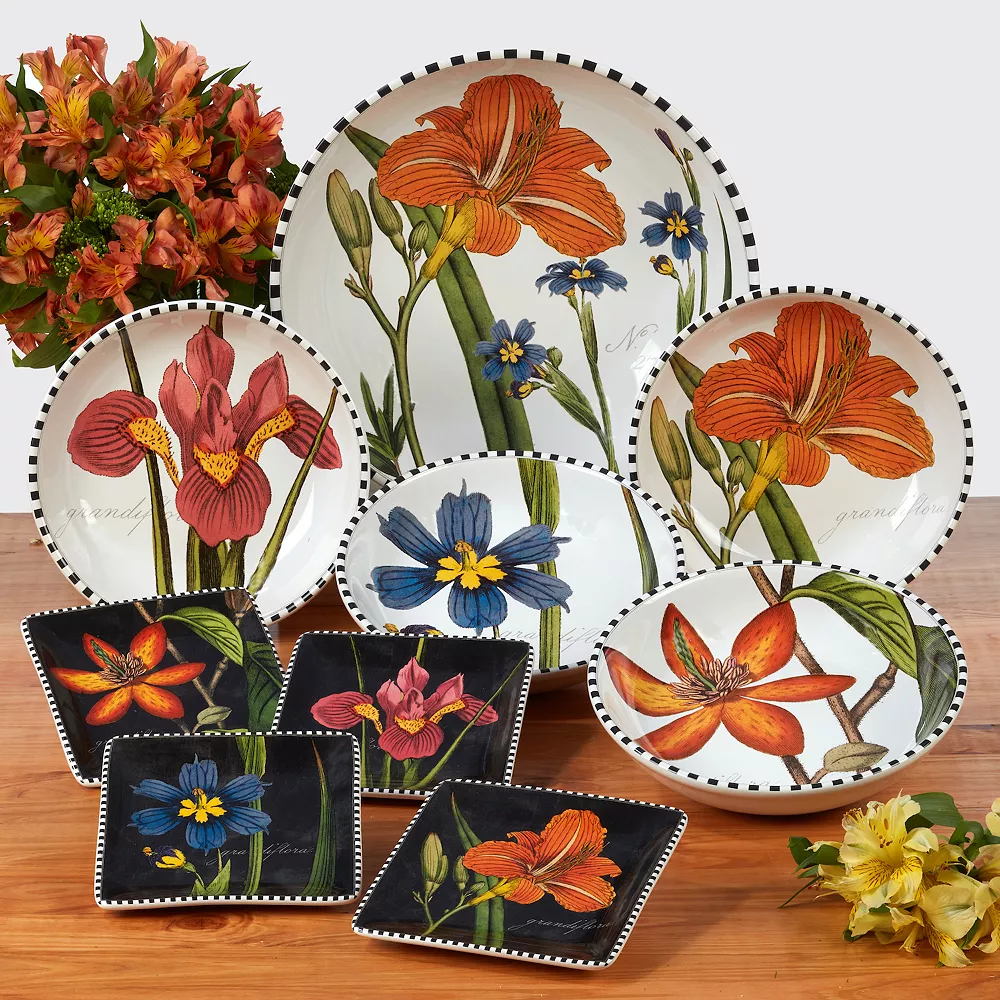 Certified International Botanical Floral 16-pc. Dinnerware Set 4 Certified International Botanical Floral 16-pc. Dinnerware Set - Image 4