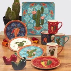 Certified International Santa Fe 16-pc. Dinnerware Set -tableware 4987934 ALT6