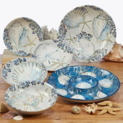Certified International Playa Shells 16-pc. Dinnerware Set -tableware 4988010 ALT3