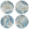 Certified International Playa Shells 4-pc. Salad Plate Set