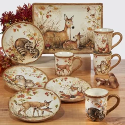 Certified International Pine Forest 16-pc. Dinnerware Set 8 Certified International Pine Forest 16-pc. Dinnerware Set -tableware 4988037 ALT2