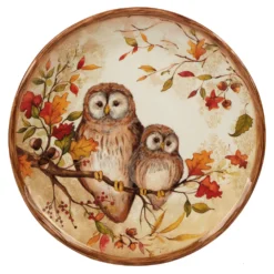 Certified International Pine Forest 4-pc. Dessert Plate Set 9 Certified International Pine Forest 4-pc. Dessert Plate Set -tableware 4988039 ALT4