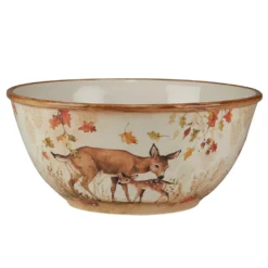 Certified International Pine Forest Deep Bowl