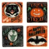 Certified International Scaredy Cat 4-pc. Dessert Plate Set