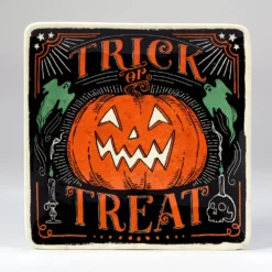 Certified International Scaredy Cat 4-pc. Dessert Plate Set -tableware 5178376 ALT2