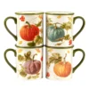 Certified International Autumn Harvest 4-pc. Mug Set