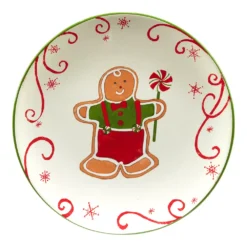 Certified International Holiday Magic Gingerbread 4-pc. Dessert Set -tableware 5178509 ALT2