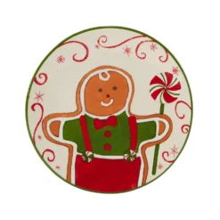 Certified International Holiday Magic Gingerbread 4-pc. Canape Plate Set -tableware 5178515 ALT2