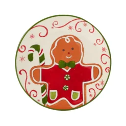 Certified International Holiday Magic Gingerbread 4-pc. Canape Plate Set -tableware 5178515 ALT4