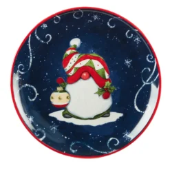Certified International Holiday Magic Gnomes 4-pc. Dessert Plate Set 8 Certified International Holiday Magic Gnomes 4-pc. Dessert Plate Set -tableware 5178621 ALT2