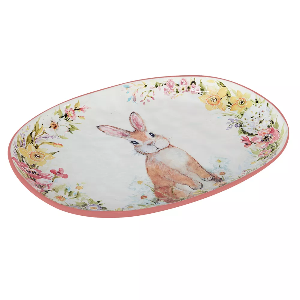 Certified International Easter Garden Oval Platter 2 Certified International Easter Garden Oval Platter - Image 2