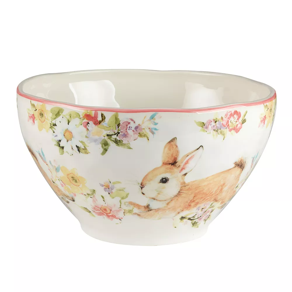 Certified International Easter Garden Deep Bowl 1 Certified International Easter Garden Deep Bowl