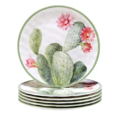 Certified International Desert Beauty 6-pc. Salad Plate Set