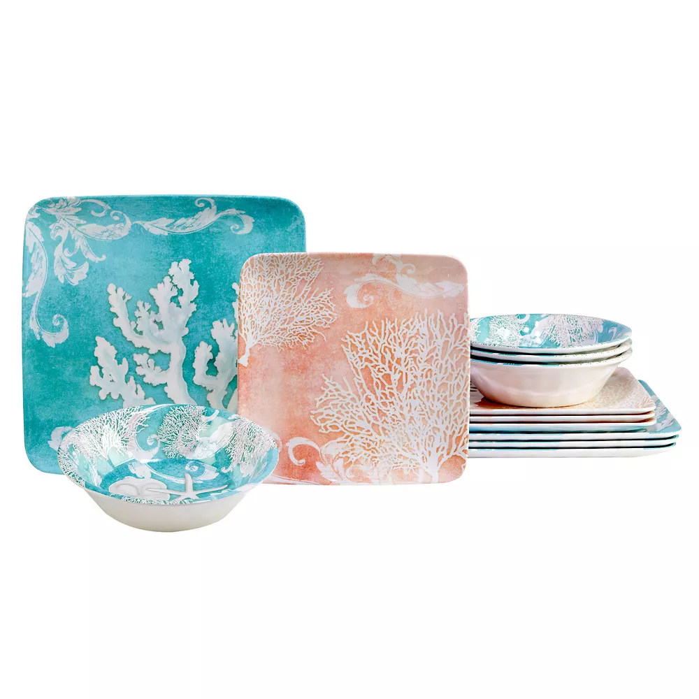 Certified International Inspired Coast 12-pc. Dinnerware Set 1 Certified International Inspired Coast 12-pc. Dinnerware Set