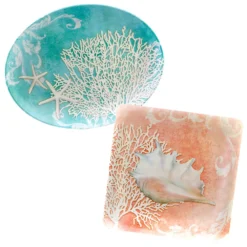 Certified International Inspired Coast 2-pc. Platter Set