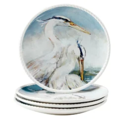 Certified International Shorebirds 4-pc. Dinner Plate Set