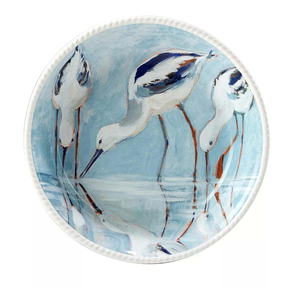 Certified International Shorebirds 4-pc. Soup Bowl Set 2 Certified International Shorebirds 4-pc. Soup Bowl Set - Image 2