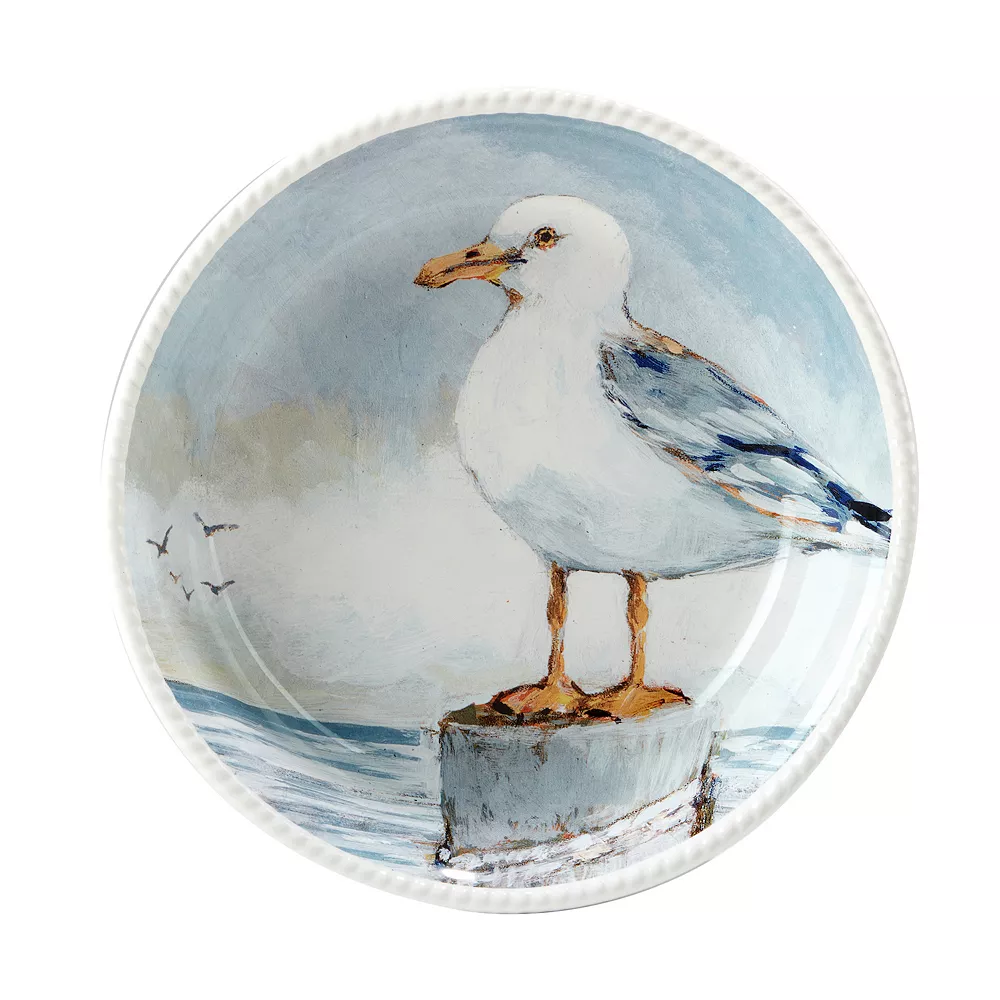 Certified International Shorebirds 4-pc. Soup Bowl Set 3 Certified International Shorebirds 4-pc. Soup Bowl Set - Image 3
