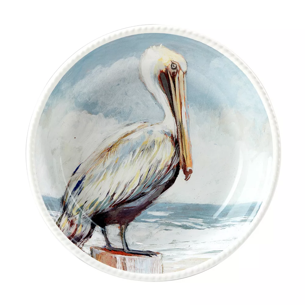 Certified International Shorebirds 4-pc. Soup Bowl Set 4 Certified International Shorebirds 4-pc. Soup Bowl Set - Image 4