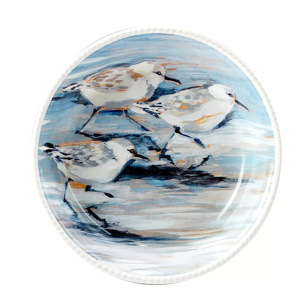 Certified International Shorebirds 4-pc. Soup Bowl Set 5 Certified International Shorebirds 4-pc. Soup Bowl Set - Image 5