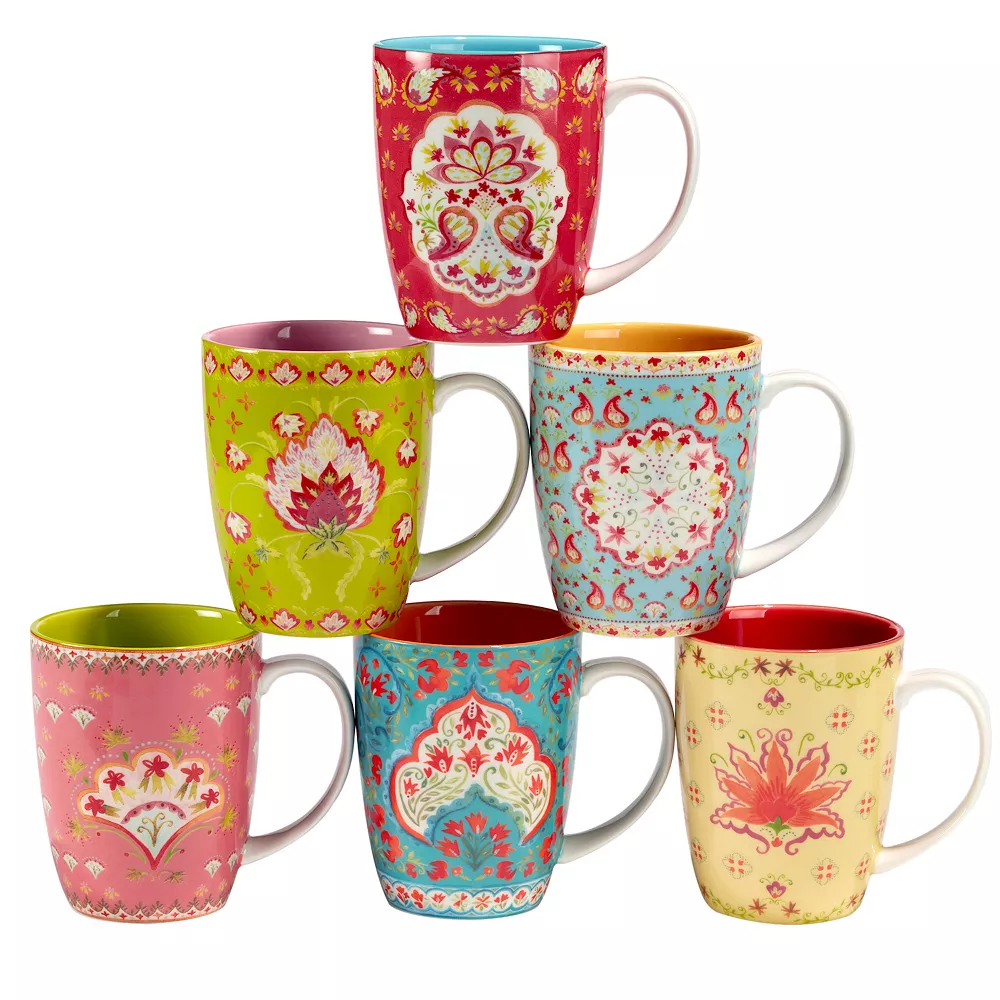 Certified International Francesca 6-pc. Mug Set 1 Certified International Francesca 6-pc. Mug Set