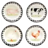 Certified International On The Farm 4-pc. Soup Bowl Set