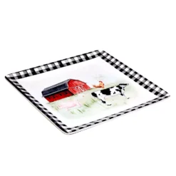 Certified International On The Farm Square Platter -tableware 5701514 ALT