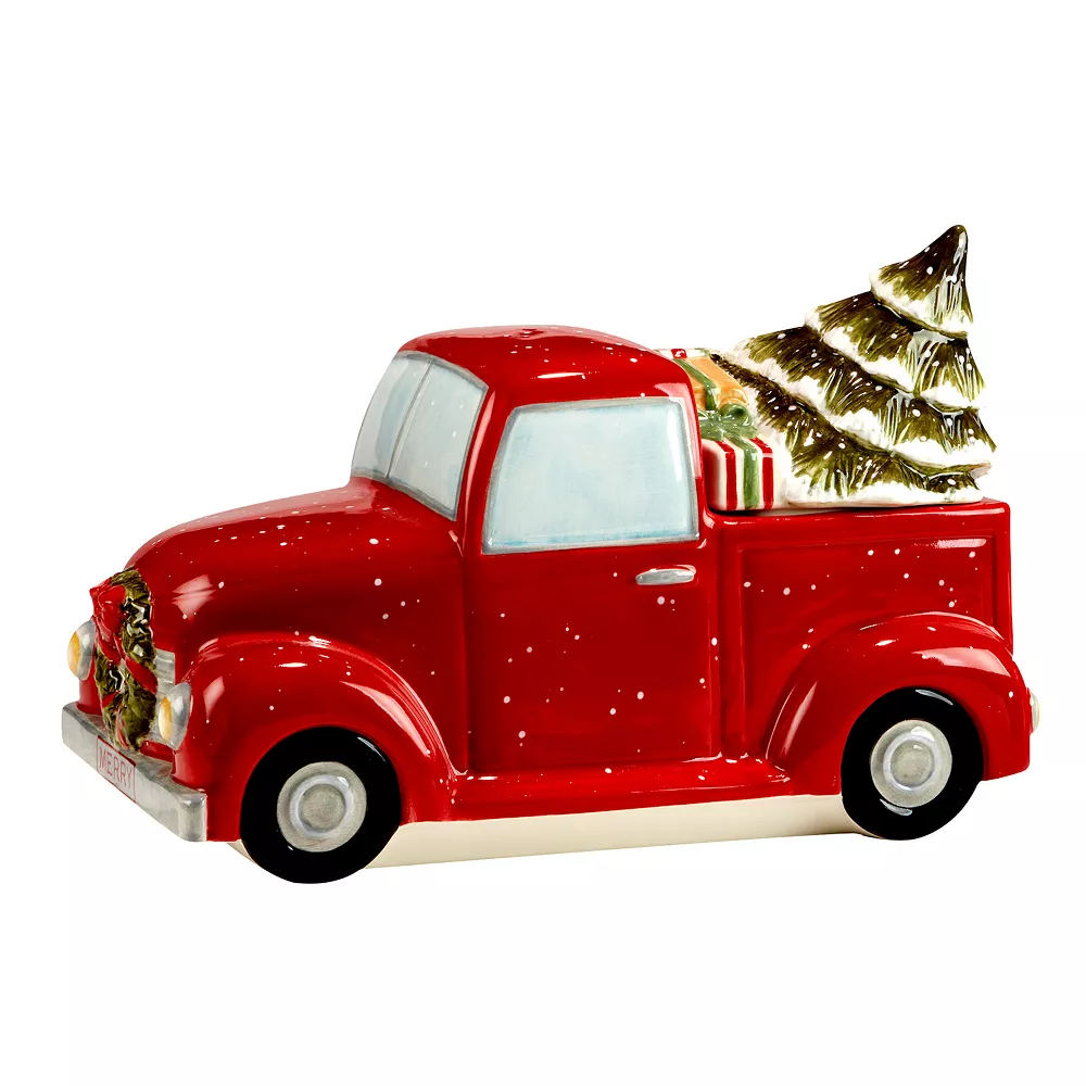 Certified International Red Truck 3D Cookie Jar 2 Certified International Red Truck 3D Cookie Jar - Image 2