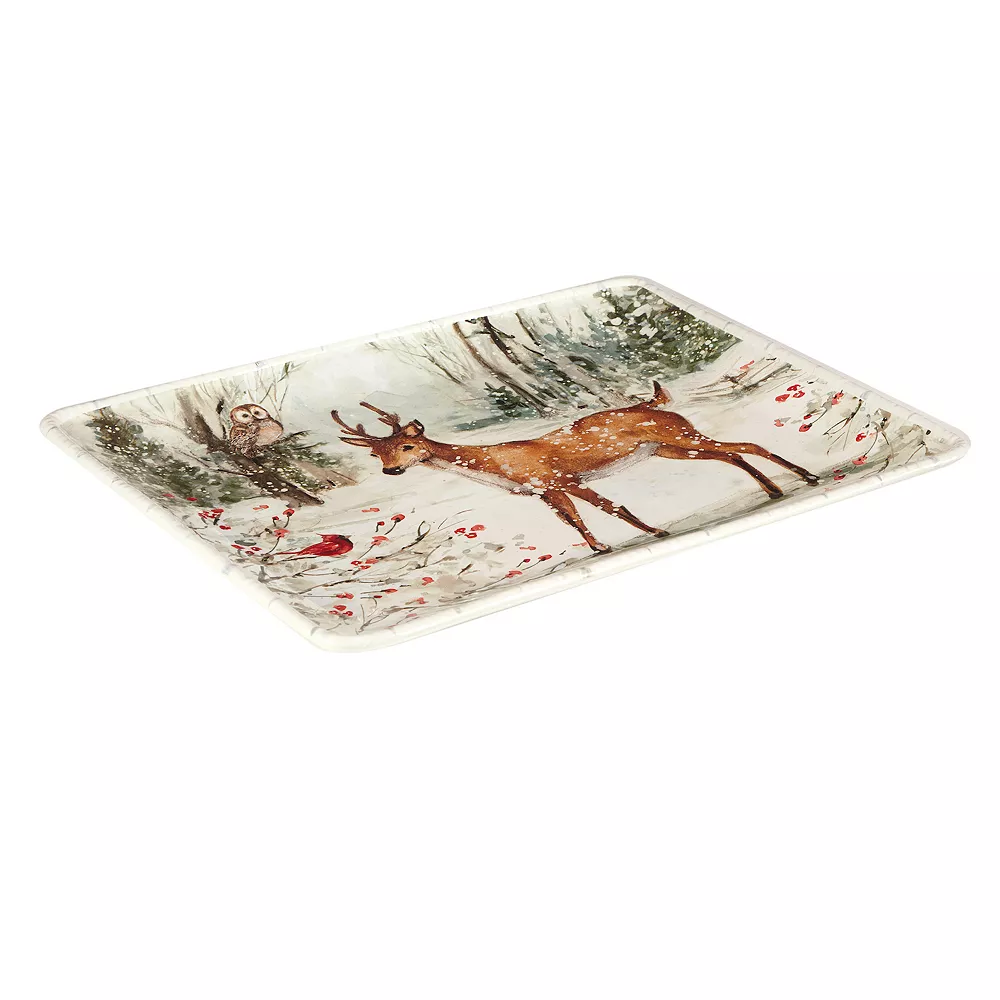 Certified International Winters Walk 16-in. Rectangle Serving Platter 2 Certified International Winters Walk 16-in. Rectangle Serving Platter - Image 2