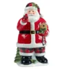 Certified International Christmas Lodge Santa 3D Cookie Jar
