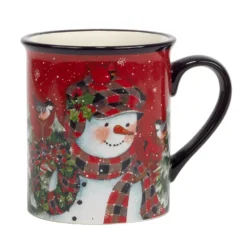 Certified International Christmas Lodge Snowman 4-pc. Mug Set -tableware 5829305 ALT2