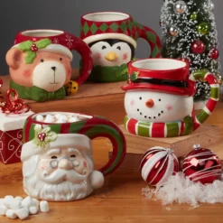 Certified International Holiday 4-pc. Mug Set -tableware 5829320 ALT5